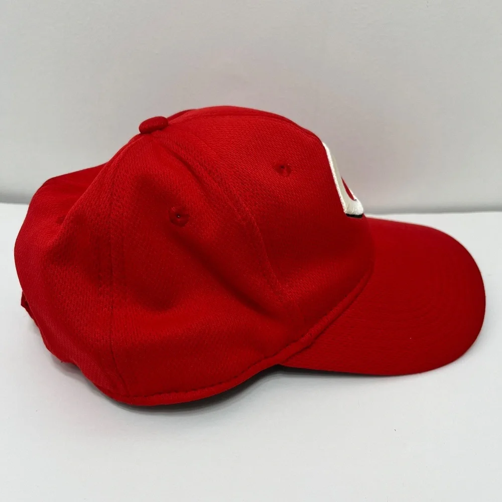 OC Sports Cincinnati Reds Youth MLB Baseball Hat Cap Red‎ White Logo Adjustable